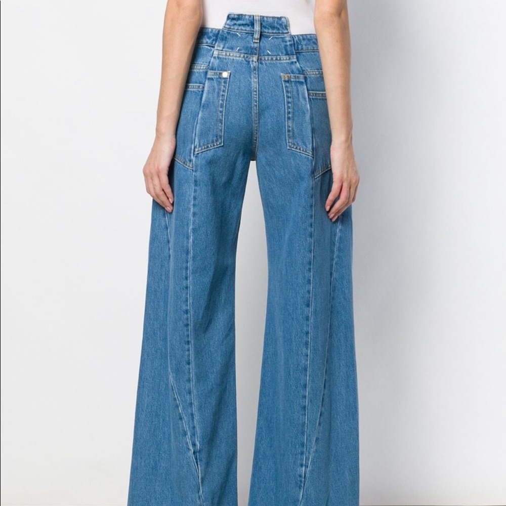 COPY - Mason margiela high rise wide leg Jean